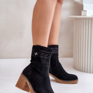 Laarsjes met hoge hak model 201167 Step in style