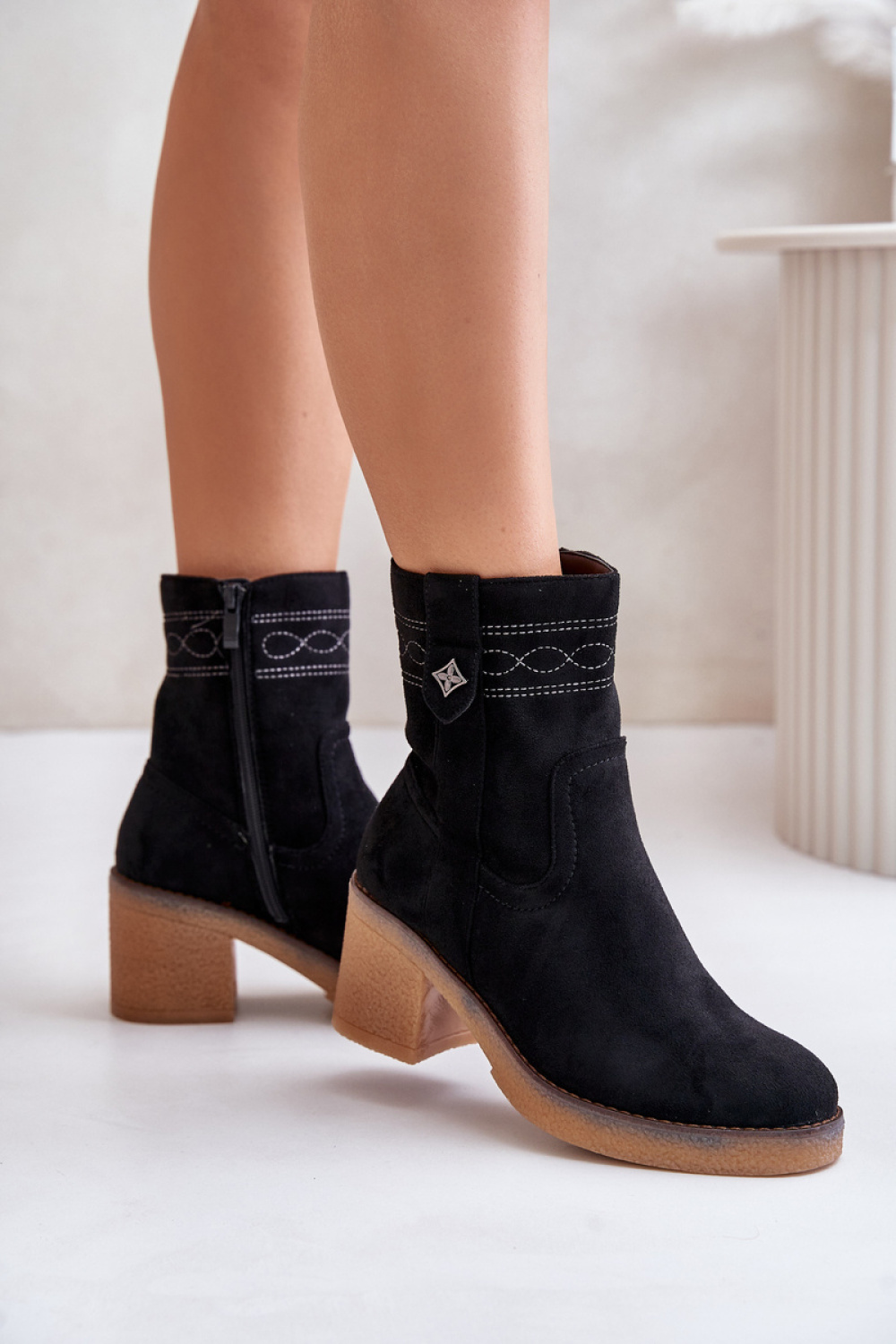 Laarsjes met hoge hak model 201167 Step in style - Afbeelding 3