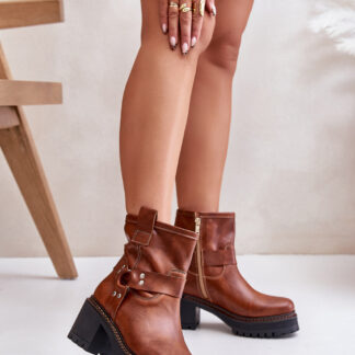 Laarsjes met hoge hak model 201543 Step in style