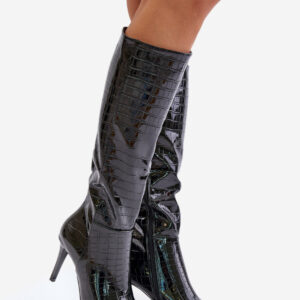 Laarzen met hoge hakken model 202608 Step in style