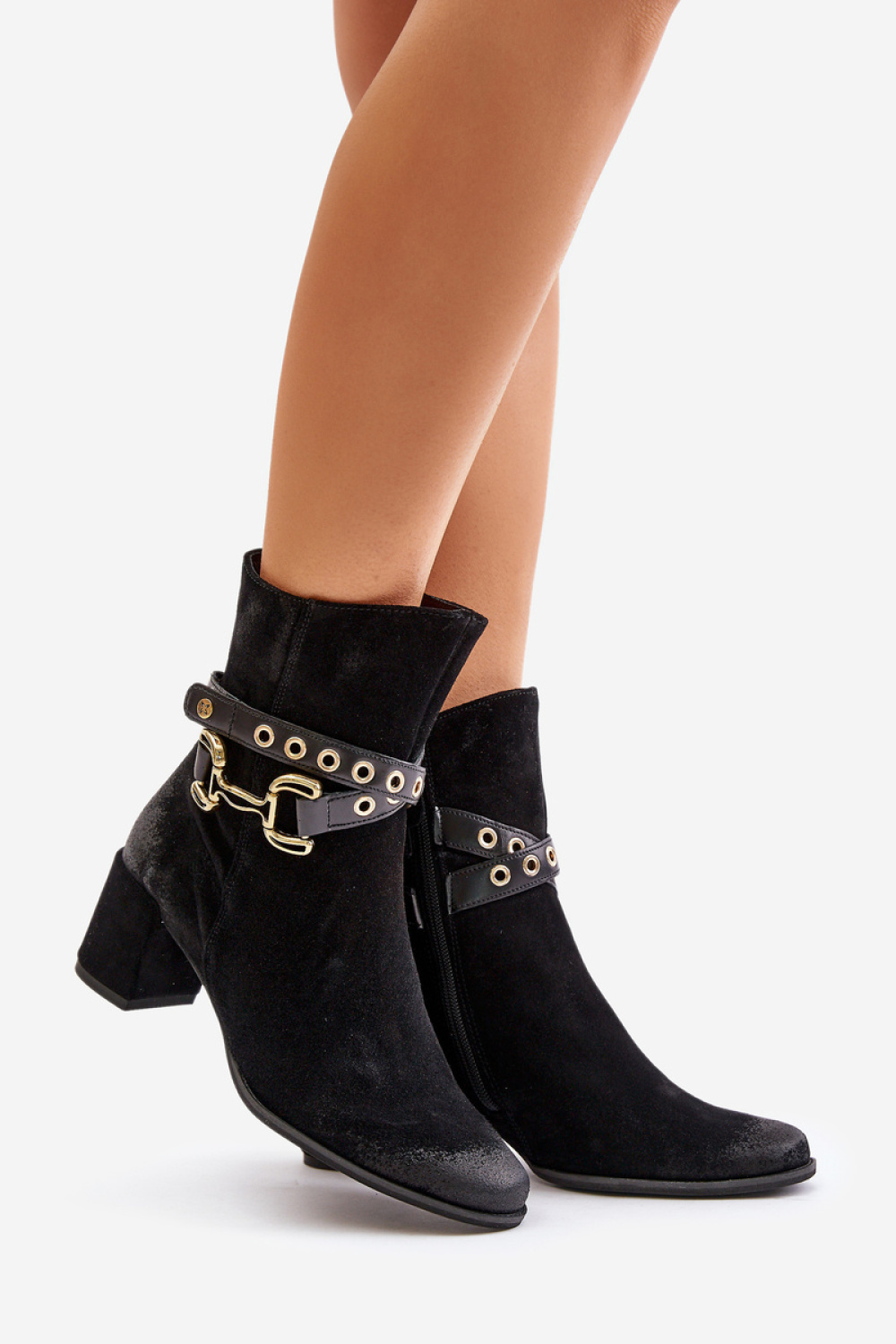 Laarsjes met hoge hak model 202648 Step in style