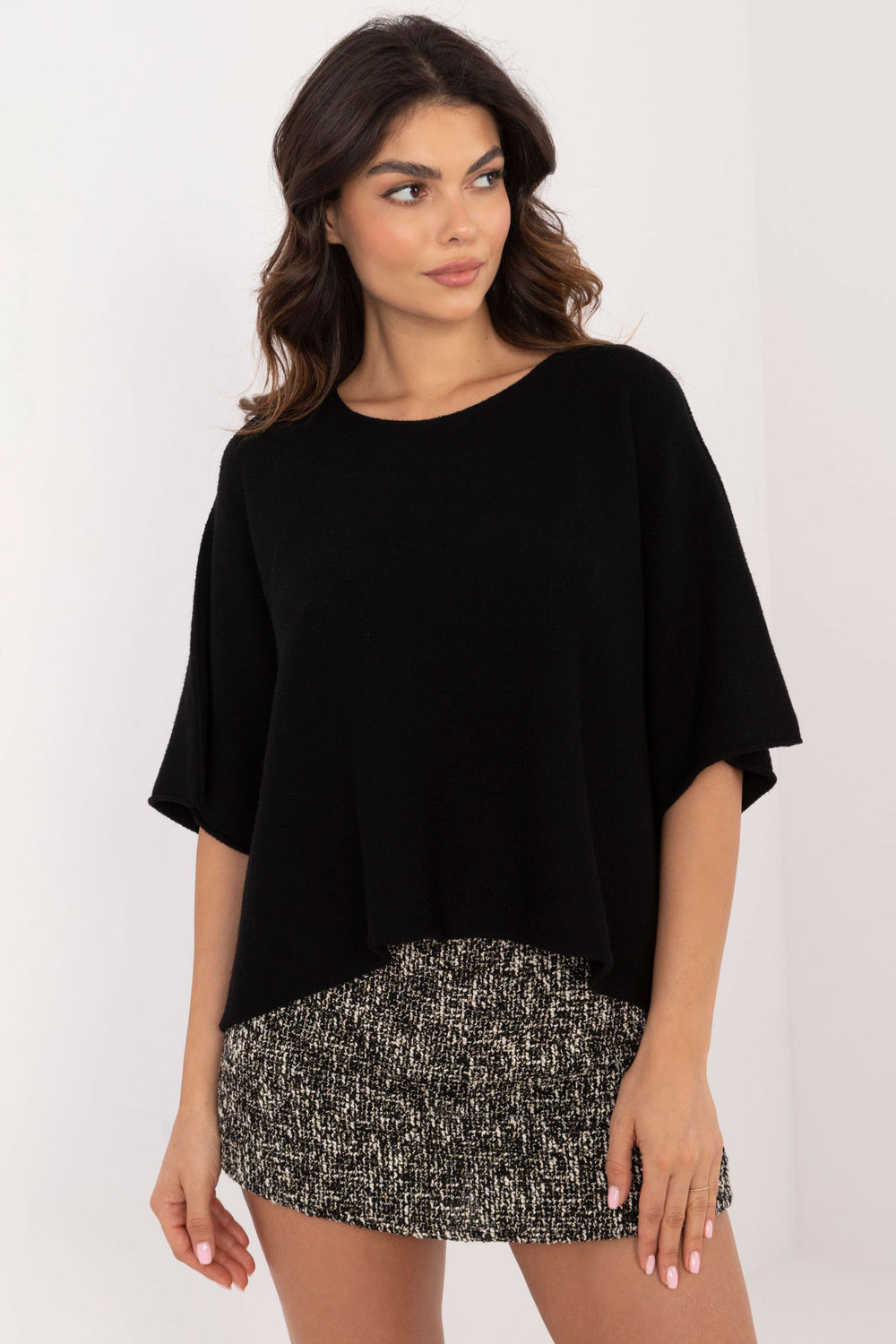Trui met korte mouwen model 202705 Italy Moda