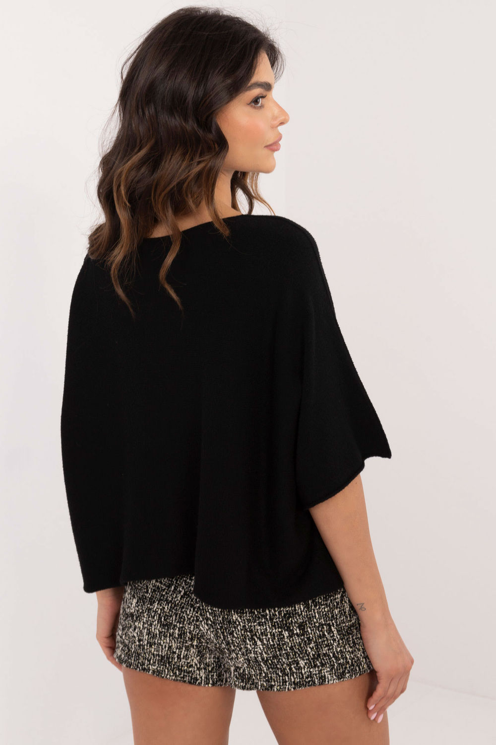 Trui met korte mouwen model 202705 Italy Moda - Afbeelding 3