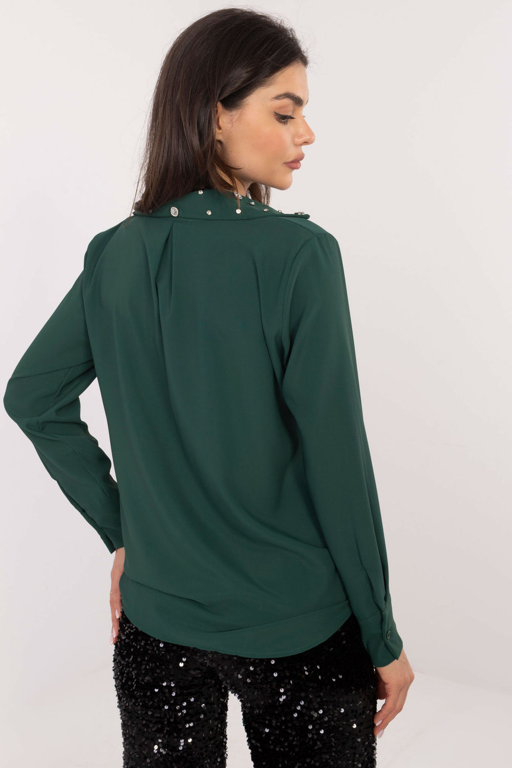 Overhemd met lange mouwen model 203103 Italy Moda - Afbeelding 3