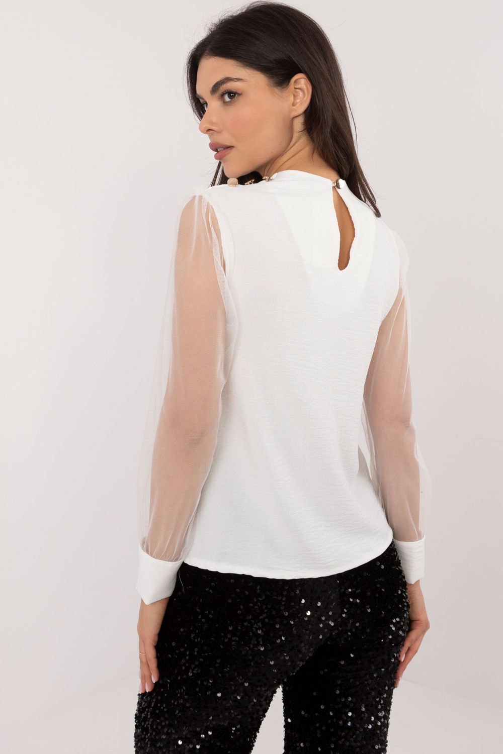 blouse model 203405 Italy Moda - Afbeelding 3