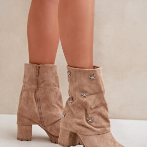 Laarsjes met hoge hak model 203531 Step in style