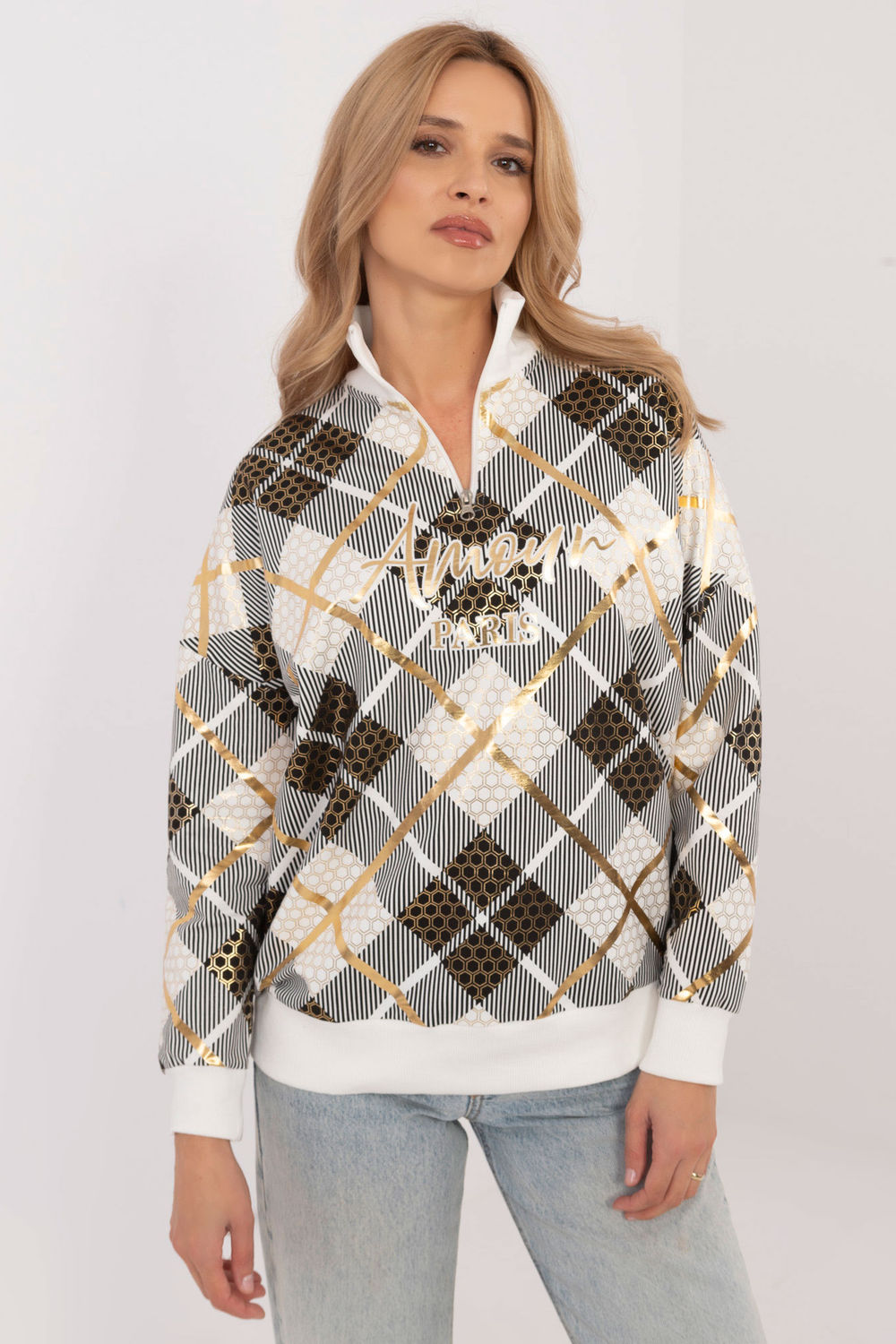 blouse model 203682 Factory Price