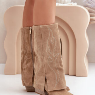 Laarzen met hoge hakken model 203899 Step in style