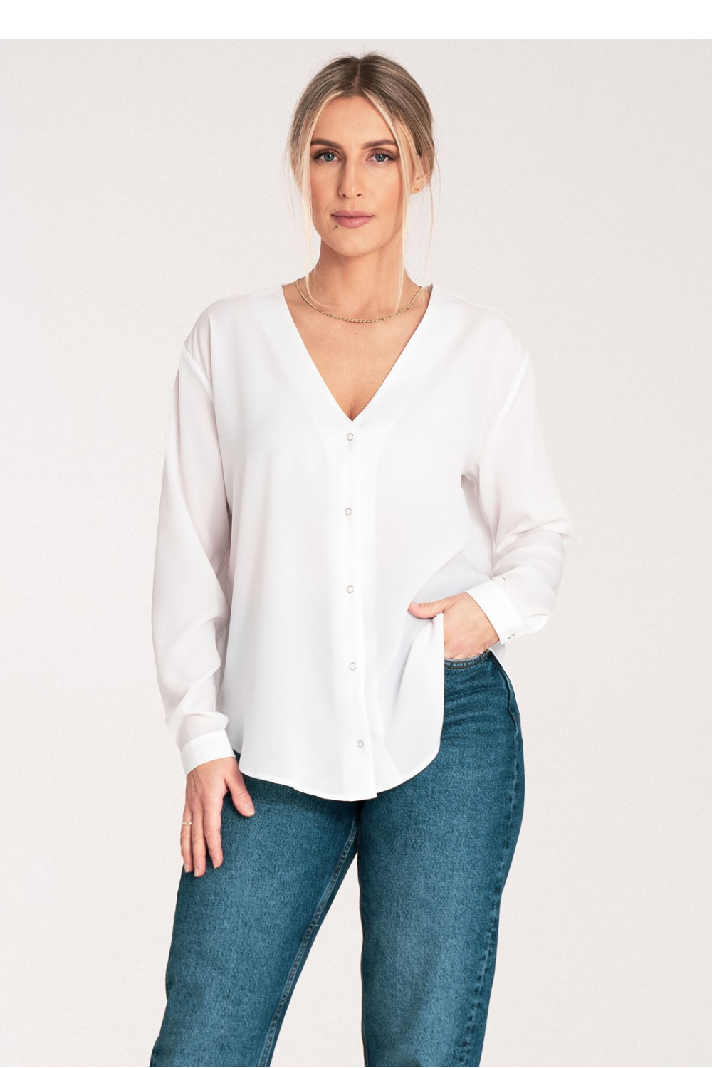 Overhemd met lange mouwen model 204326 Figl - Afbeelding 4