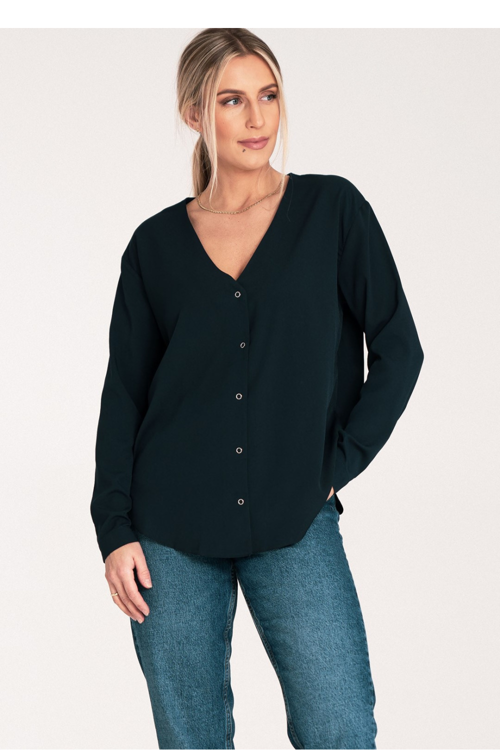 Overhemd met lange mouwen model 204327 Figl - Afbeelding 4
