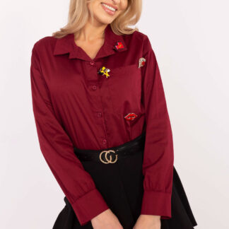 Overhemd met lange mouwen model 204357 Italy Moda