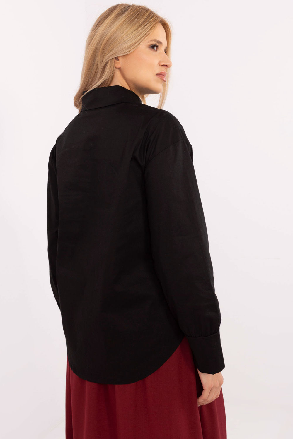 Overhemd met lange mouwen model 204367 Italy Moda - Afbeelding 3