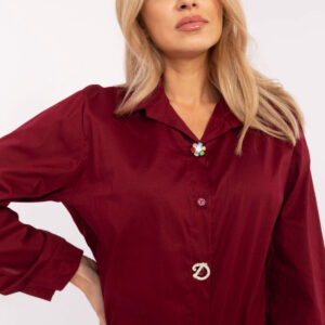 Overhemd met lange mouwen model 204380 Italy Moda