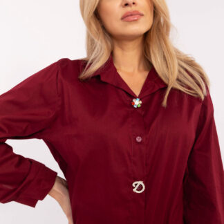 Overhemd met lange mouwen model 204380 Italy Moda