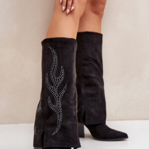 Laarzen met hoge hakken model 204656 Step in style