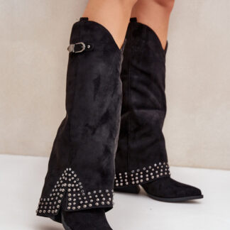 Laarzen met hoge hakken model 204658 Step in style