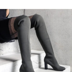 Laarzen met hoge hakken model 205778 Solea
