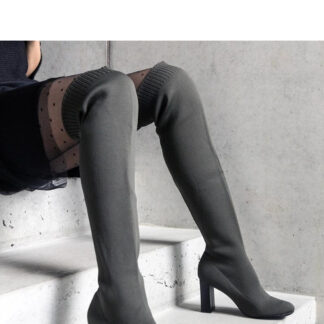Laarzen met hoge hakken model 205778 Solea