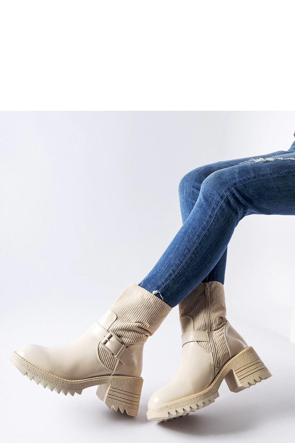 Laarsjes op sleehak model 206526 Solea - Afbeelding 3