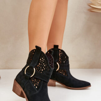 Laarsjes met hoge hak model 206789 Step in style