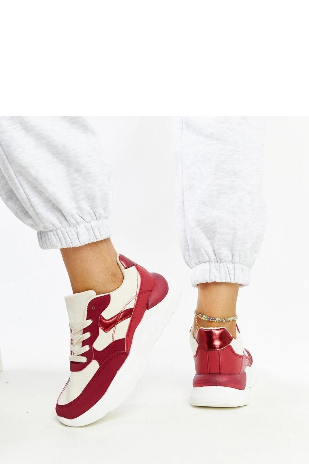 Sportchoenen op een platform model 207428 Solea - Afbeelding 4