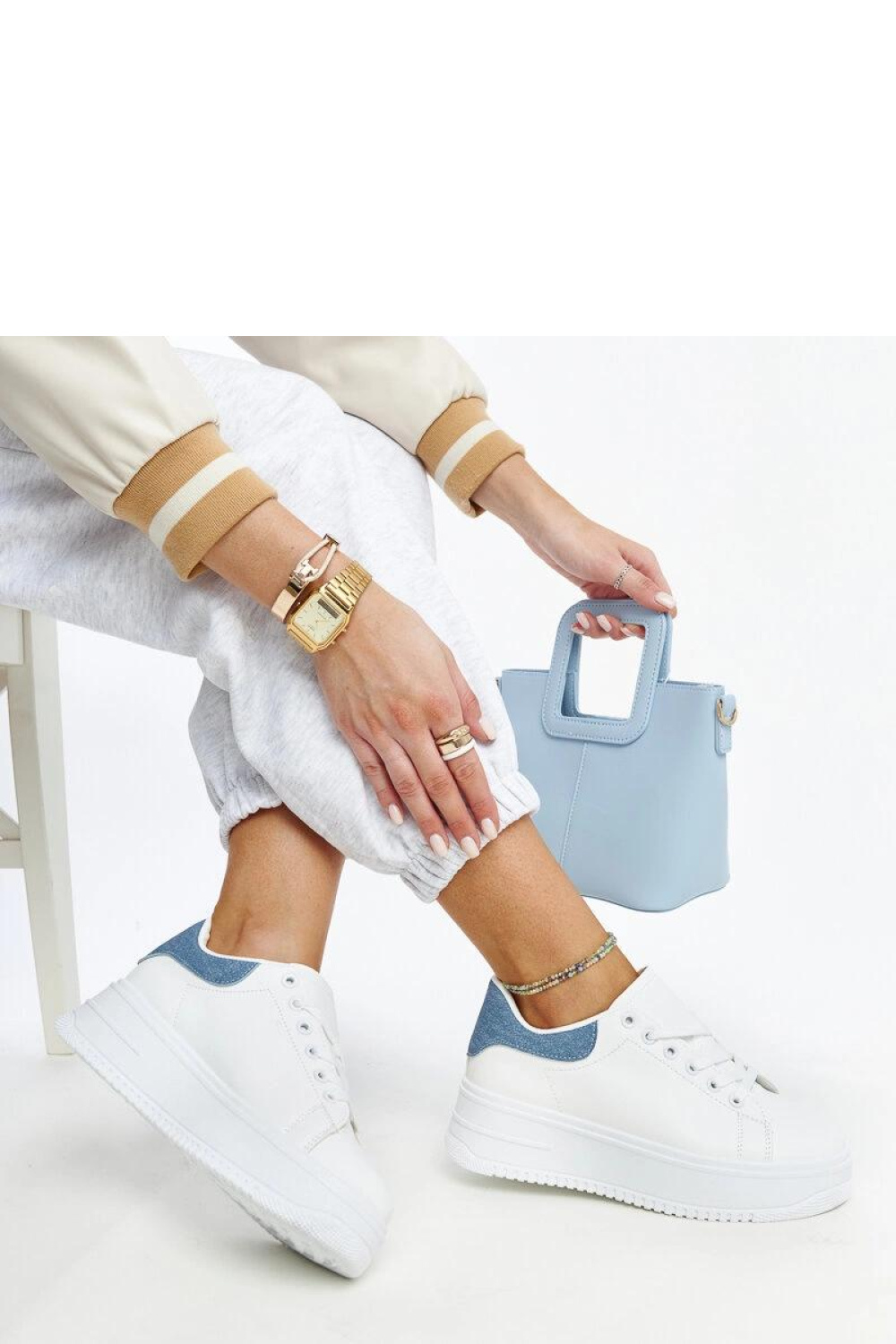 Sportchoenen op een platform model 207468 Solea - Afbeelding 2