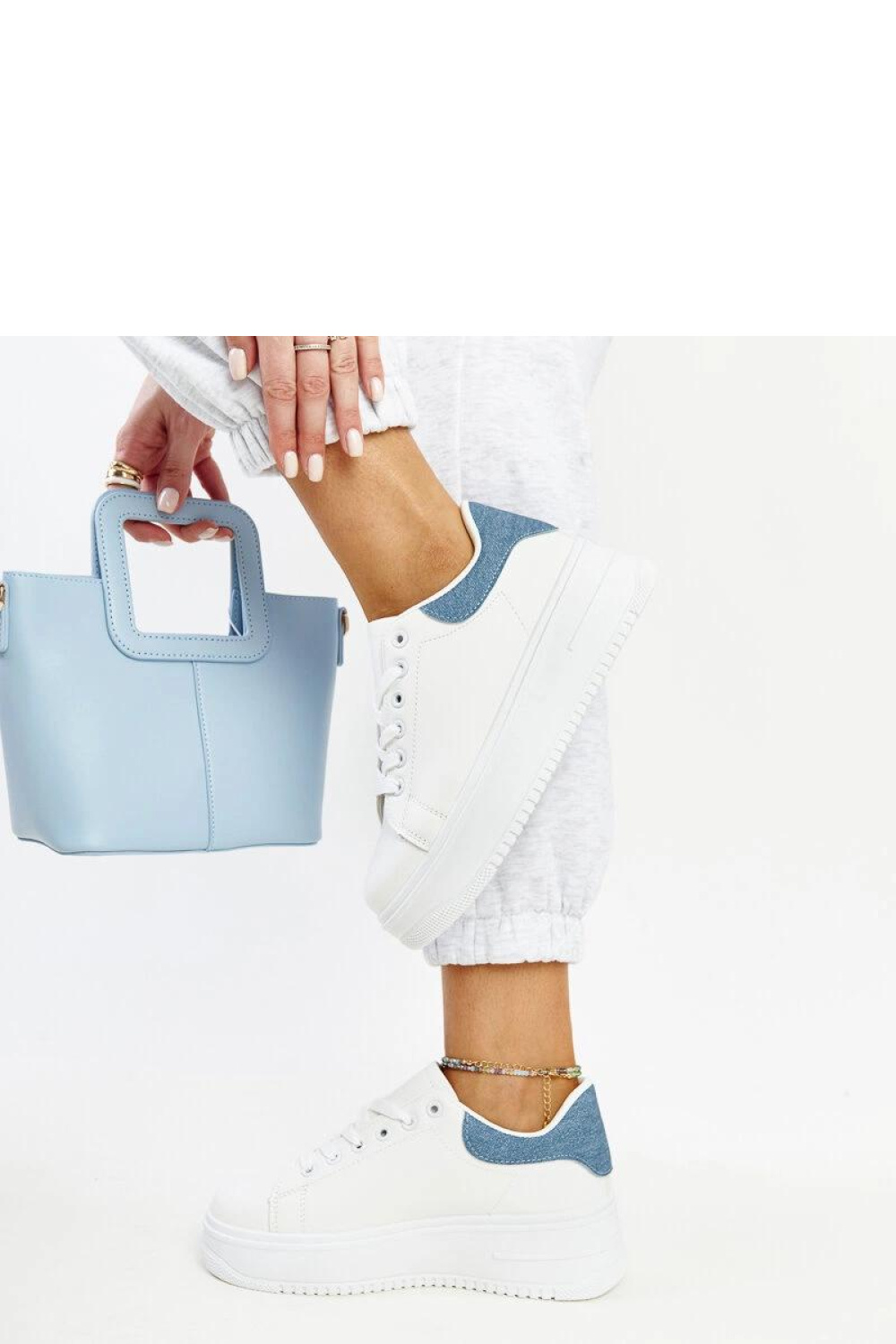 Sportchoenen op een platform model 207468 Solea - Afbeelding 4