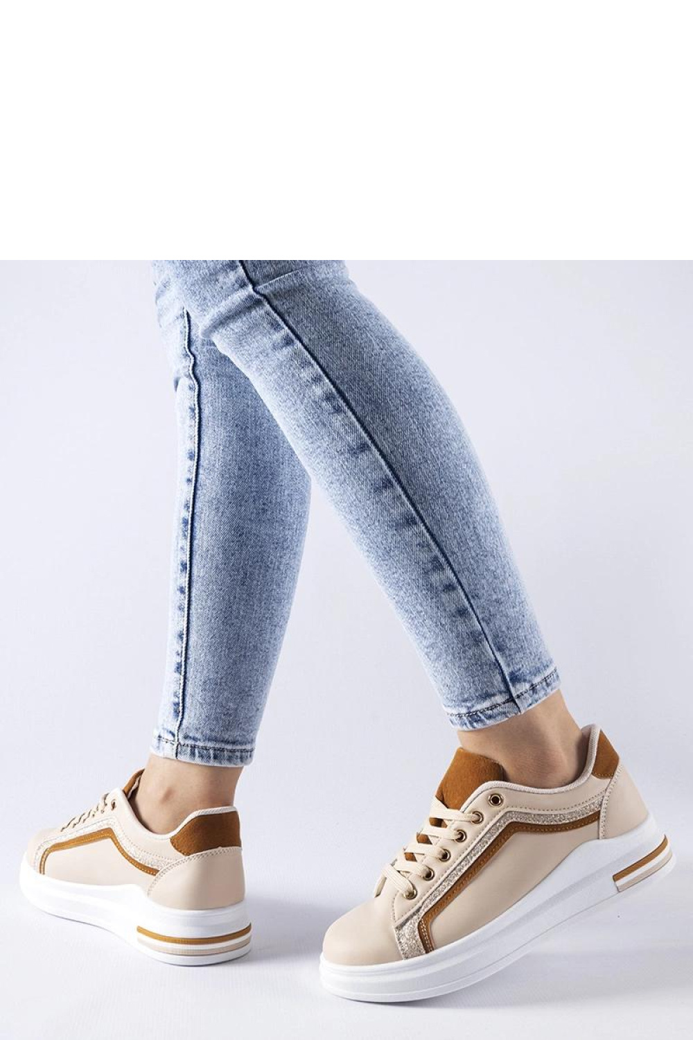 Sportchoenen op een platform model 207566 Solea - Afbeelding 3