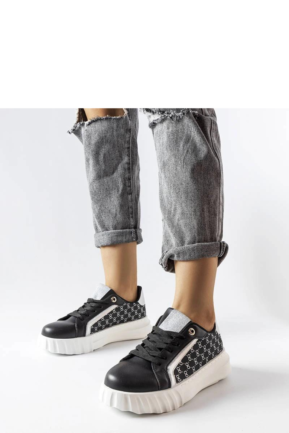Sportchoenen op een platform model 207783 Solea