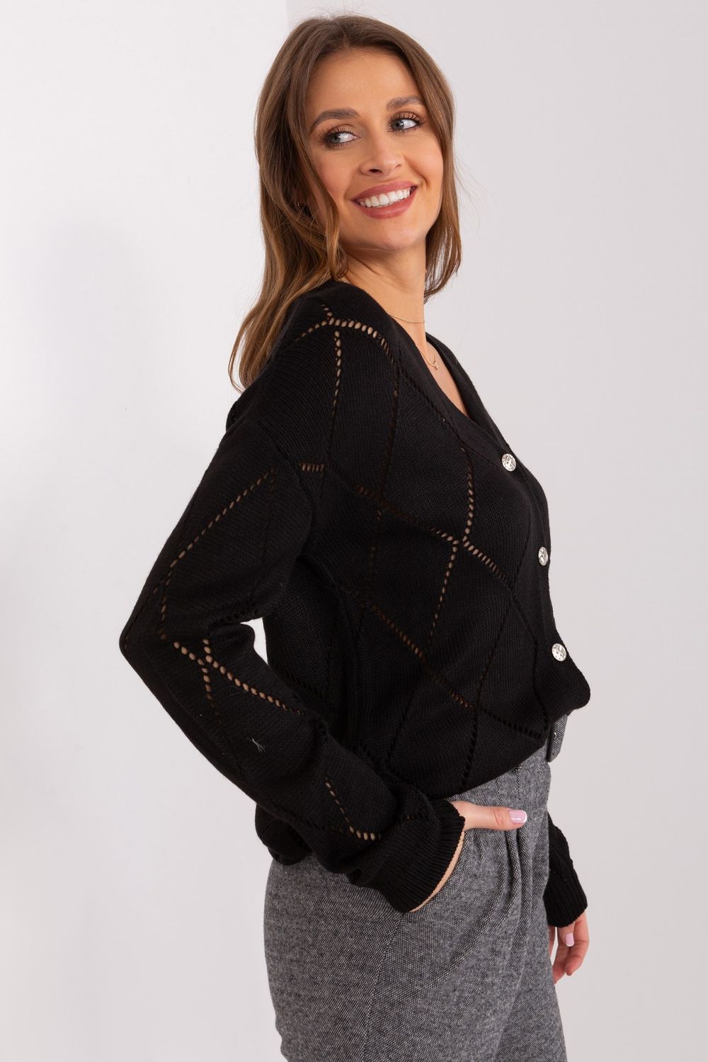 cardigan model 208629 Rue Paris - Afbeelding 2