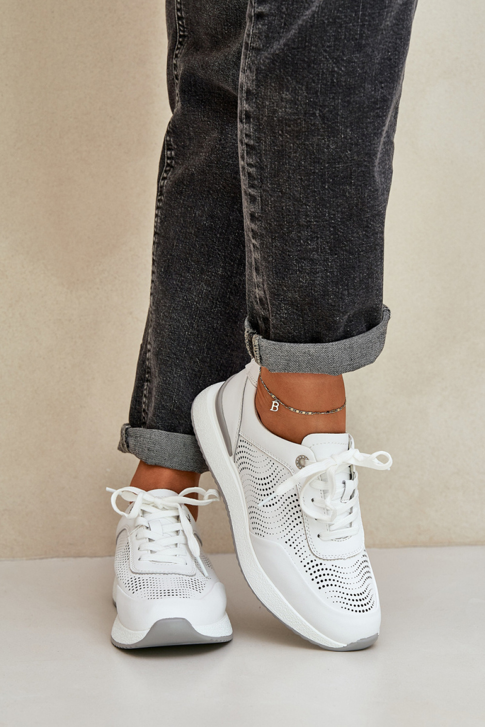Sportchoenen op een platform model 209059 Step in style