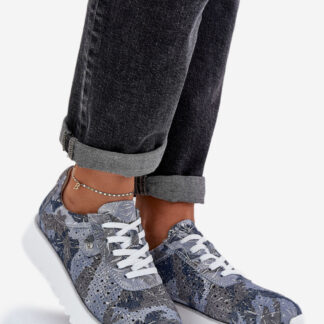 Sportchoenen op een platform model 209066 Step in style