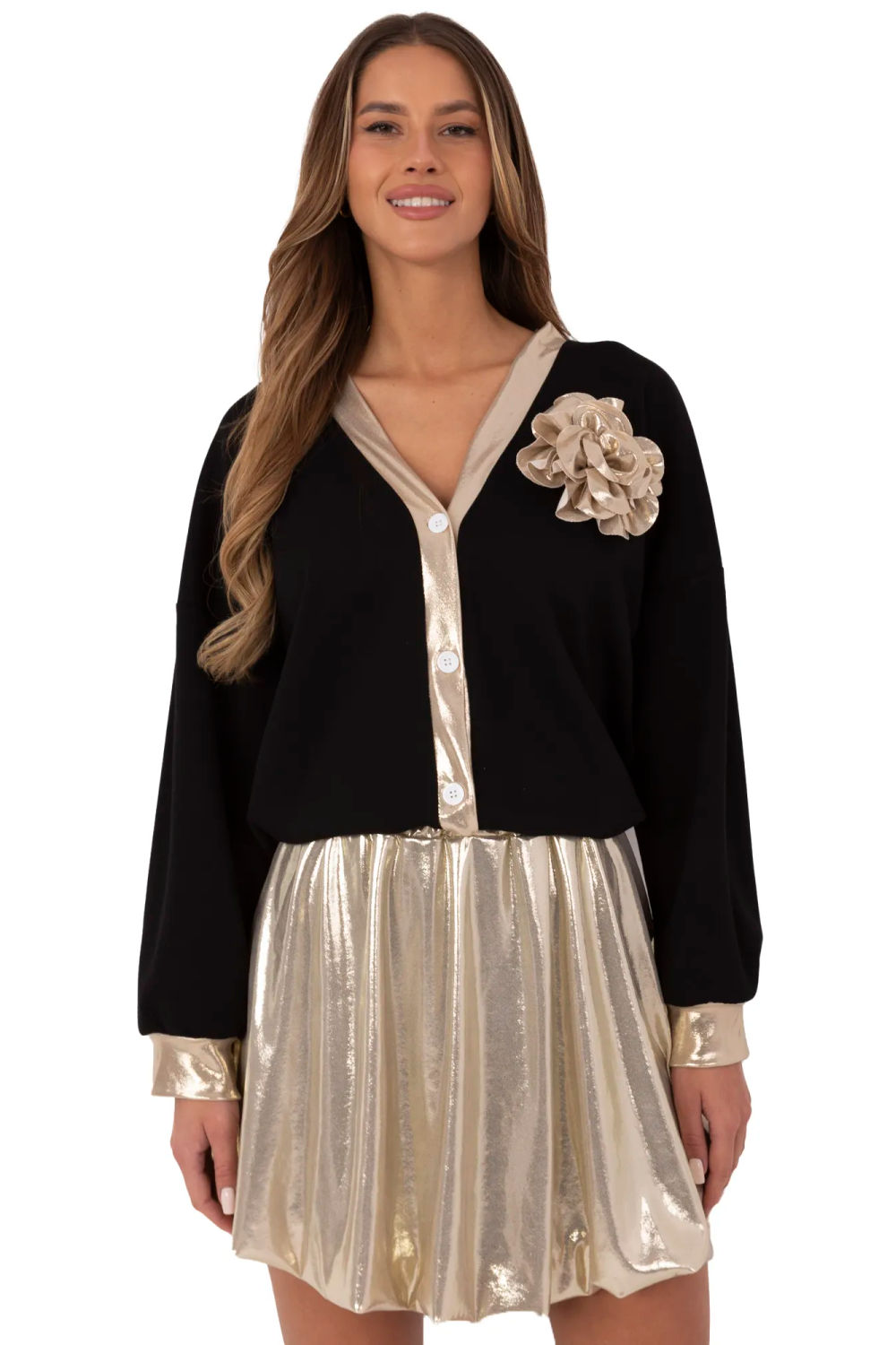 Korte rok model 209177 Italy Moda
