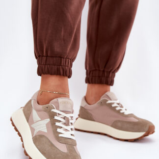 Sportchoenen op een platform model 209467 Step in style