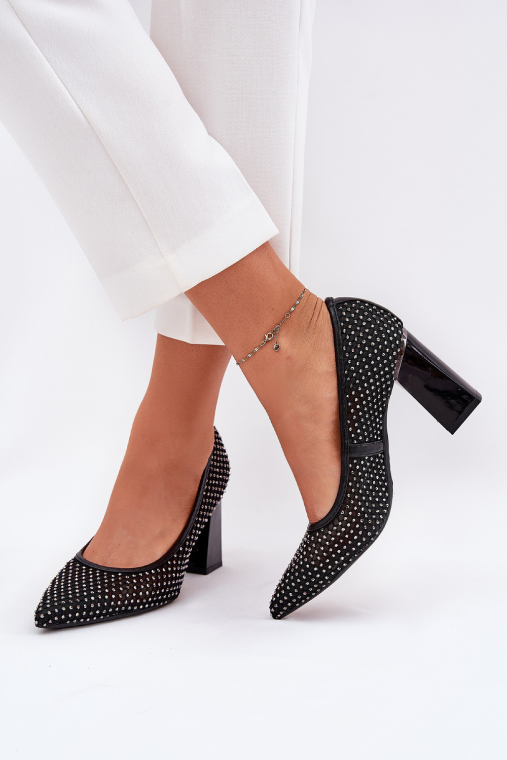 Pumps met dikke hak model 209779 Step in style