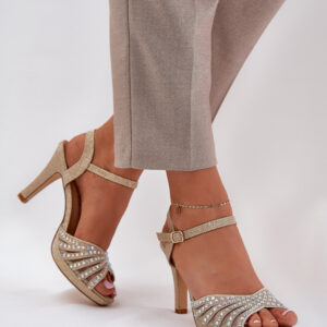 sandalen op hak model 210697 Step in style
