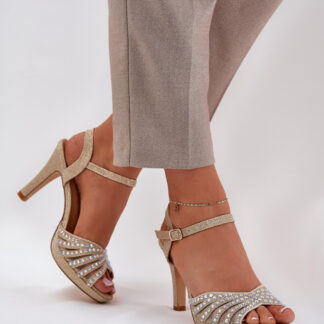 sandalen op hak model 210697 Step in style