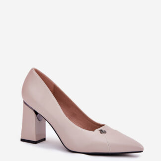 Pumps met dikke hak model 211982 Step in style