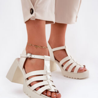 sandalen op hak model 212575 Step in style