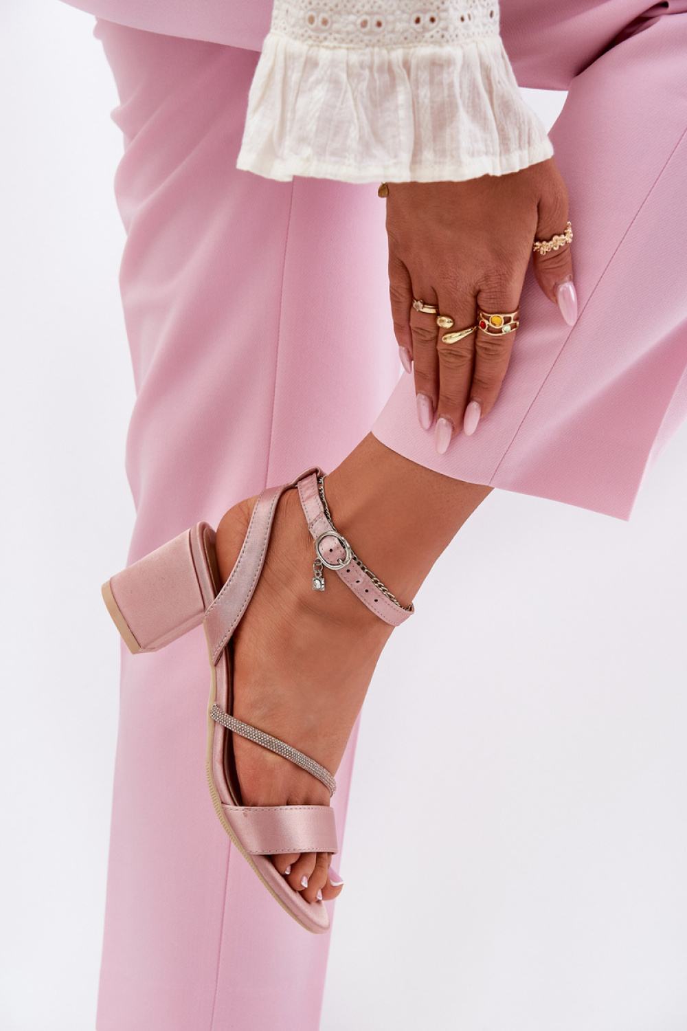 sandalen op hak model 213010 Step in style - Afbeelding 3