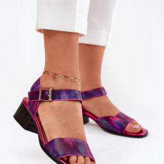 sandalen op hak model 213022 Step in style