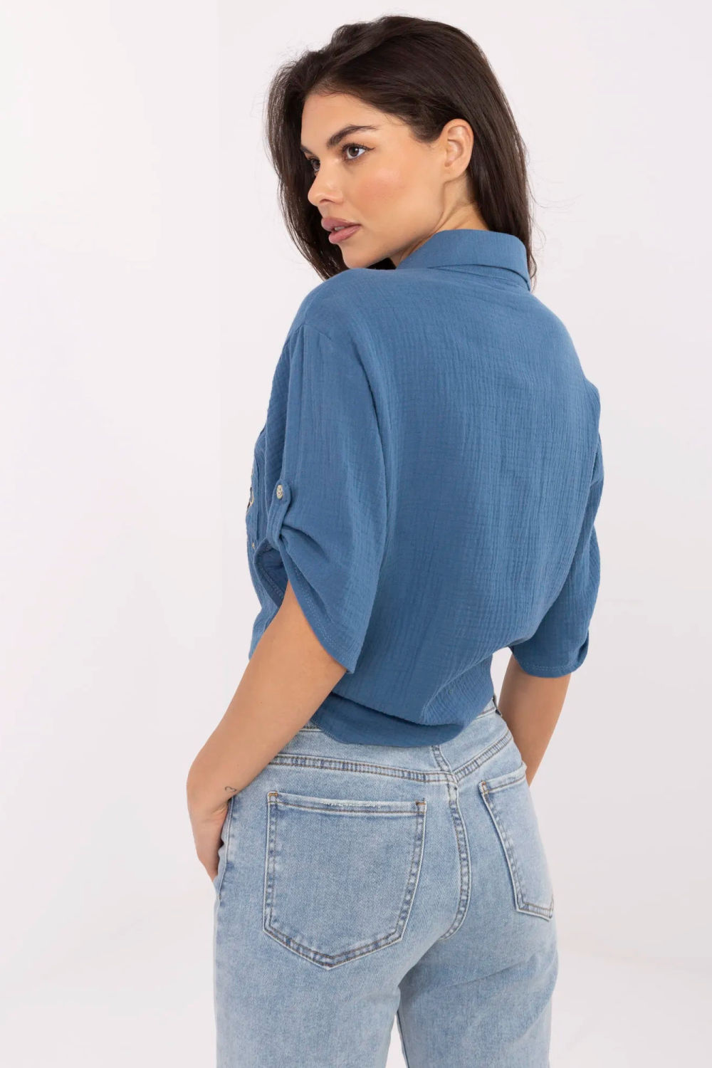 Damesoverhemd model 213430 Italy Moda - Afbeelding 3