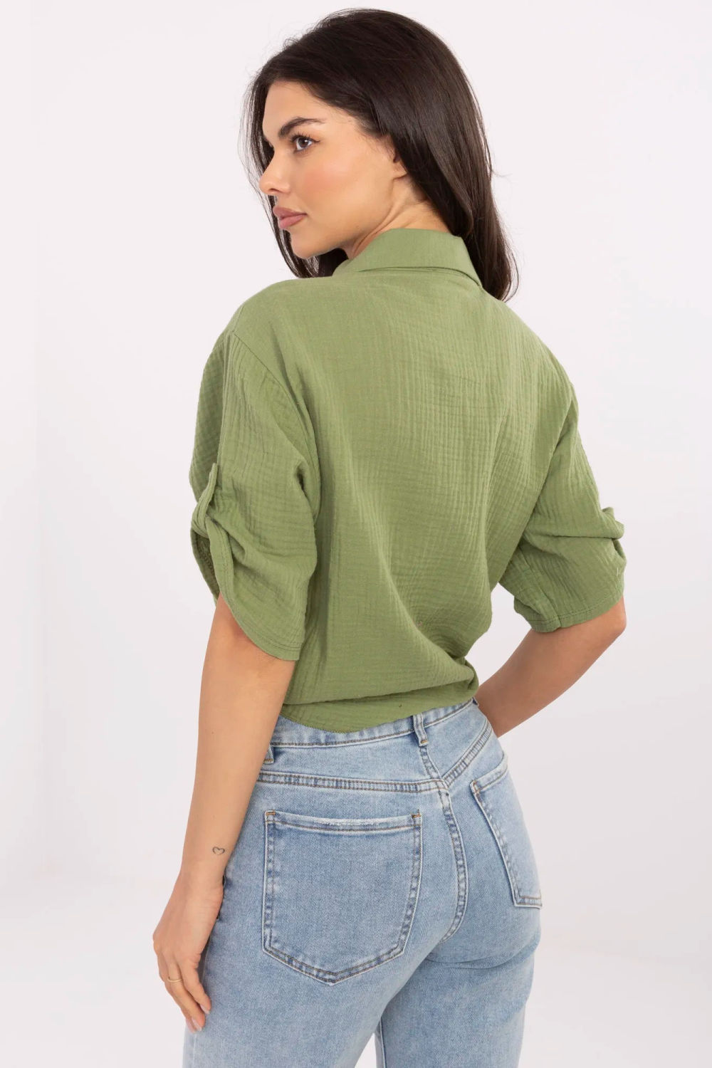 Damesoverhemd model 213431 Italy Moda - Afbeelding 3