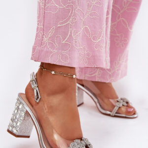 sandalen op hak model 213937 Step in style