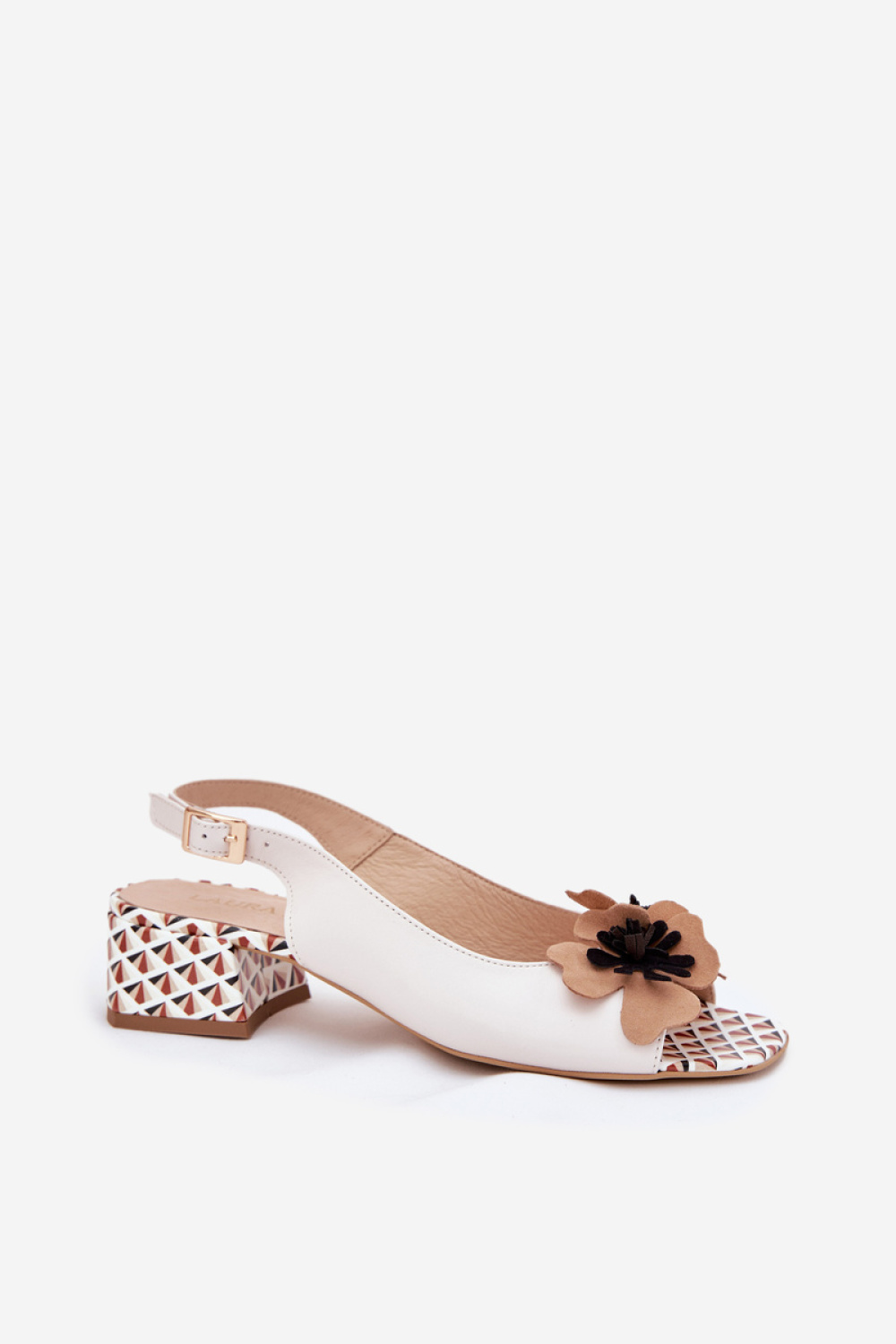 sandalen op hak model 214682 Step in style - Afbeelding 2