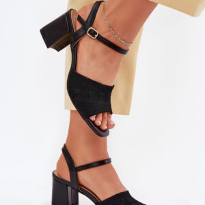 sandalen op hak model 214686 Step in style