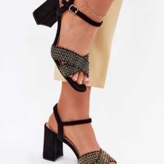 sandalen op hak model 214687 Step in style