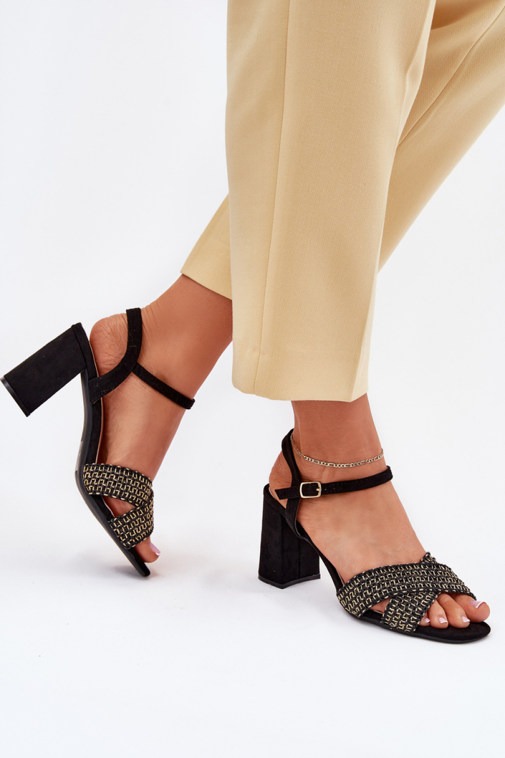 sandalen op hak model 214687 Step in style - Afbeelding 3