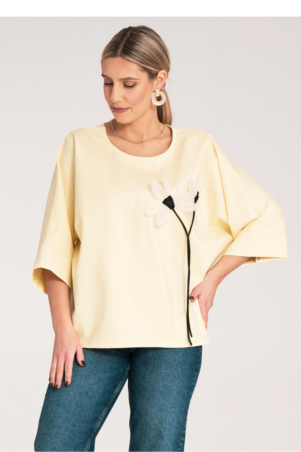 blouse model 214899 Figl