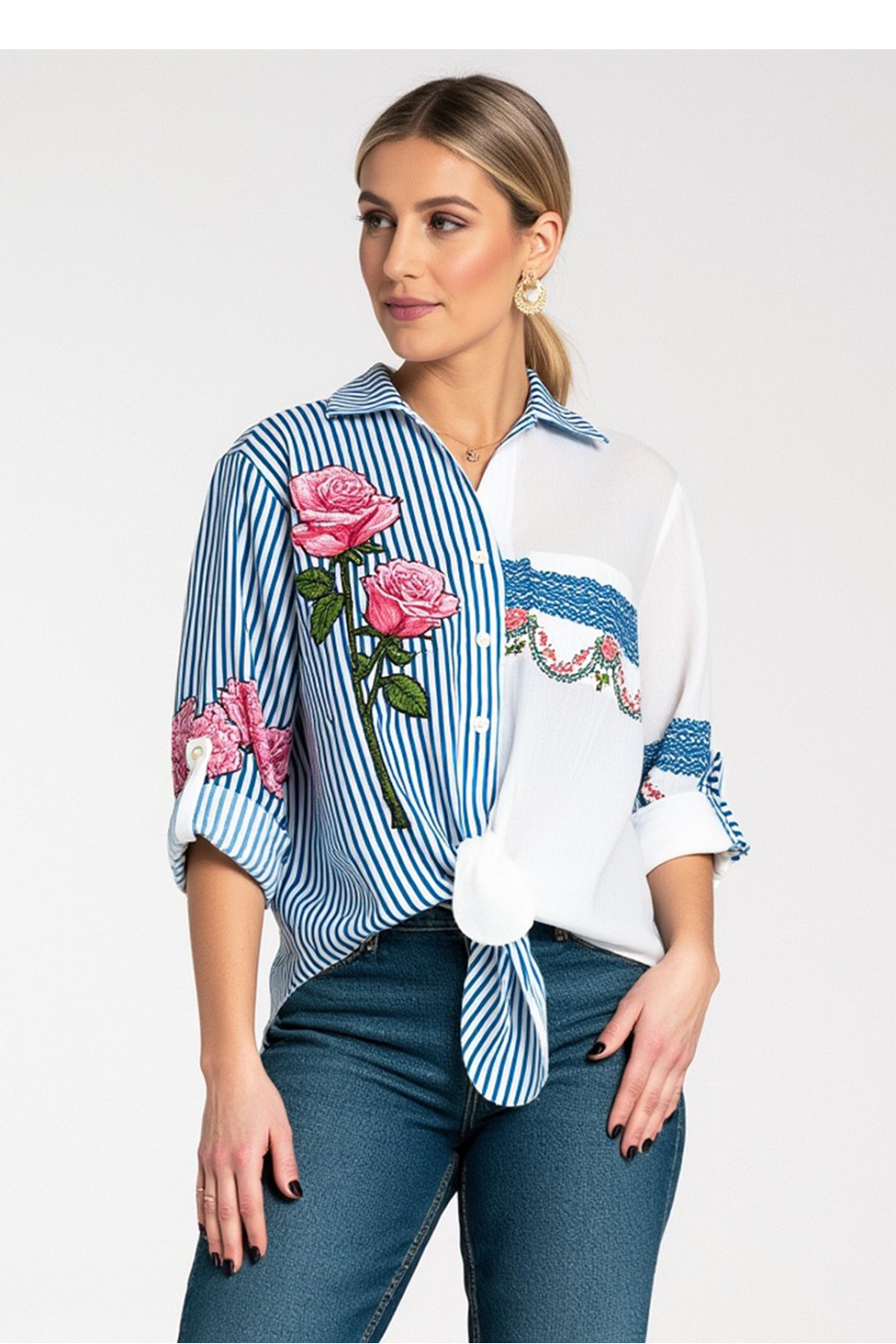 Damesoverhemd model 214926 Figl